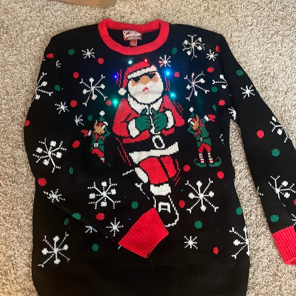 Light up Christmas sweater
